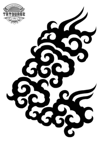 tatouage ephemere tribal japonais Tatouage éphémère tribal Japonais