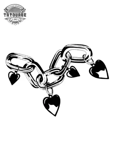 tatouage ephemere 4 coeur Tatouage éphémère 4 coeur