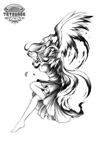 tatouage ephemere aile de fee Tatouage éphémère aile de fée