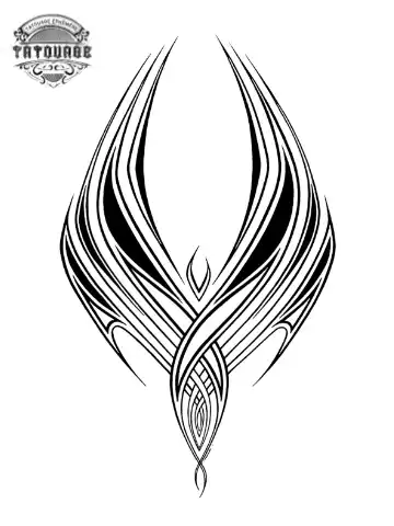 tatouage ephemere ailes noir et blanc Tatouage éphémère ailes noir et blanc