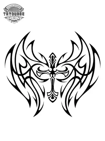 tatouage ephemere ailes original Tatouage éphémère ailes original