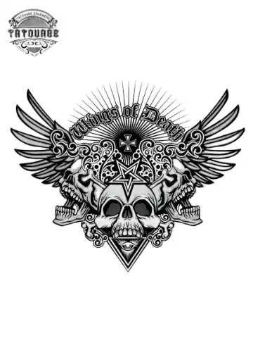 tatouage ephemere ailes pour homme Tatouage éphémère ailes pour homme