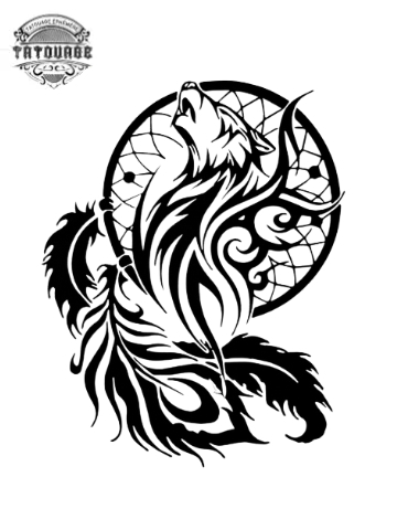 tatouage ephemere attrape reve Tatouage éphémère attrape rêve