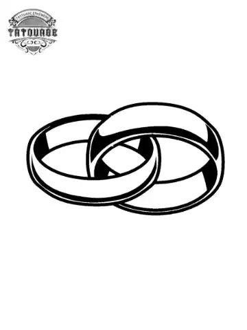 tatouage ephemere bague infini Tatouage éphémère bague infini