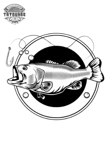 tatouage ephemere bar poisson Tatouage éphémère bar poisson