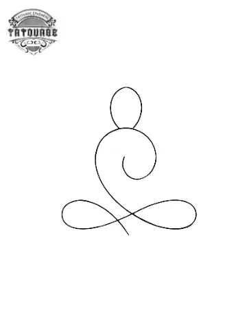 tatouage ephemere bouddha femme fin Tatouage éphémère bouddha femme fin