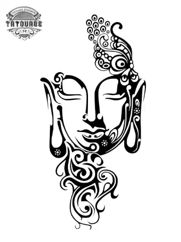 tatouage ephemere bouddha hindou Tatouage éphémère bouddha hindou