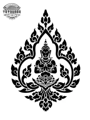 tatouage ephemere bouddhiste homme Tatouage éphémère bouddhiste homme