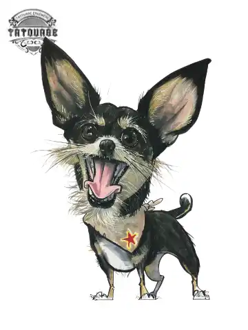 tatouage ephemere chien russie Tatouage éphémère chien russie