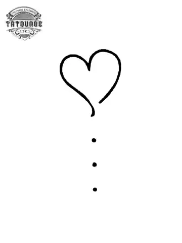 tatouage ephemere coeur non ferme Tatouage éphémère coeur non fermé