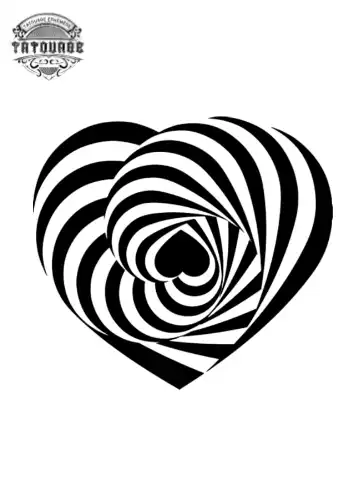 tatouage ephemere coeur original Tatouage éphémère coeur original