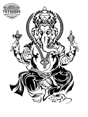 tatouage ephemere dieu bouddhiste Tatouage éphémère dieu bouddhiste