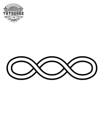 tatouage ephemere infini 3 Tatouage éphémère infini 3