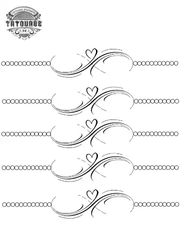 tatouage ephemere infini bracelet poignet Tatouage éphémère infini bracelet poignet