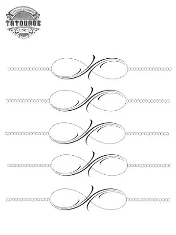 tatouage ephemere infini bracelet Tatouage éphémère infini bracelet