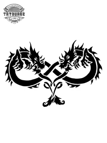 tatouage ephemere infini homme Tatouage éphémère infini homme
