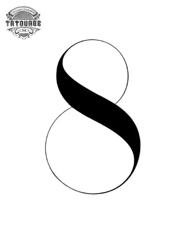 tatouage ephemere infini huit Tatouage éphémère infini huit