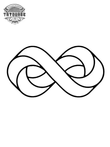 tatouage ephemere infini original Tatouage éphémère infini original