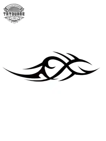tatouage ephemere infini tribal homme Tatouage éphémère infini tribal homme
