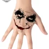 tatouage ephemere main joker photo Tatouage éphémère main joker