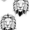 tatouage ephemere main lion Tatouage éphémère main lion