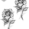 tatouage ephemere main rose femme Tatouage éphémère main rose femme