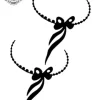 Tatouage éphémère noeud main