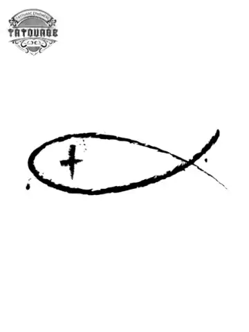 tatouage ephemere poisson chretien Tatouage éphémère poisson chrétien
