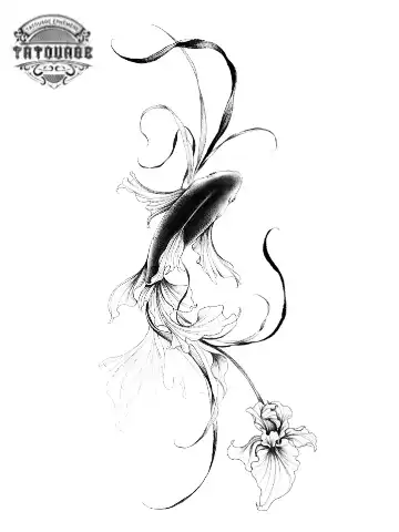 tatouage ephemere poisson dessin Tatouage éphémère poisson dessin