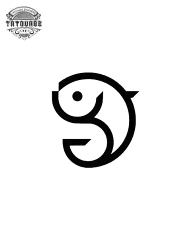 tatouage ephemere poisson discret Tatouage éphémère poisson discret