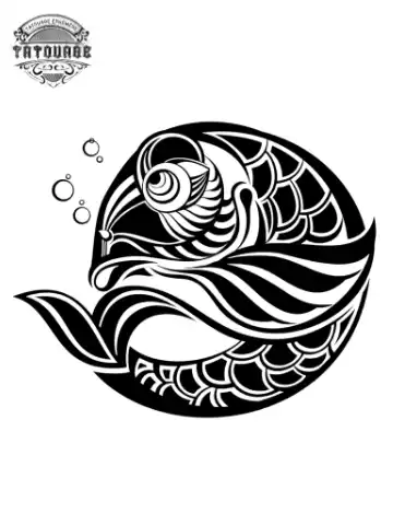 tatouage ephemere poisson fish Tatouage éphémère poisson fish