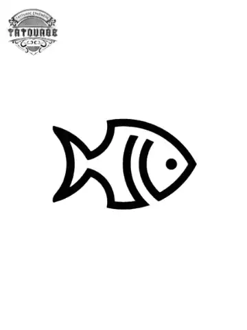 tatouage ephemere poisson simple Tatouage éphémère poisson simple