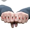 Tatouage éphémère 10 doigt