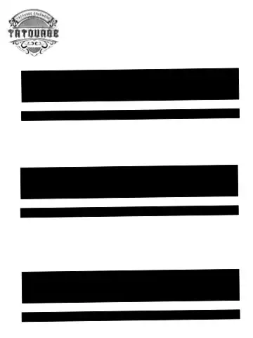 Tatouage éphémère avant bras 2 lignes