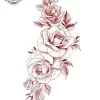 tatouage ephemere avant bras 3 roses Tatouage éphémère avant bras 3 roses