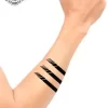 Tatouage éphémère avant bras 3 traits