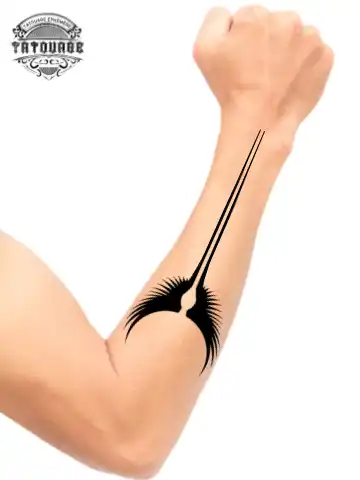 tatouage ephemere avant bras aile photo Tatouage éphémère avant bras aile