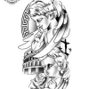 tatouage ephemere avant bras ange Tatouage éphémère avant bras ange