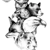 tatouage ephemere avant bras animaux Tatouage éphémère avant bras animaux