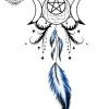 tatouage ephemere avant bras attrape reve Tatouage éphémère avant bras attrape rêve