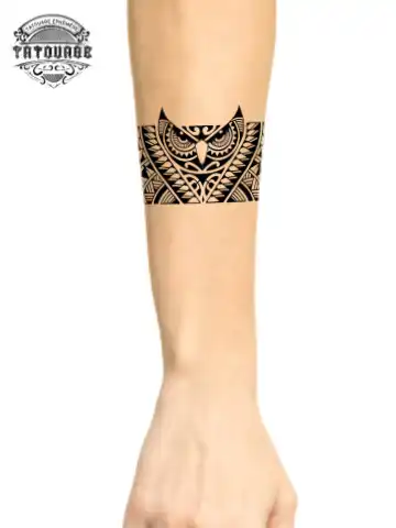 tatouage ephemere avant bras bandeau photo Tatouage éphémère avant bras bandeau