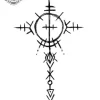 Tatouage éphémère avant bras celtique