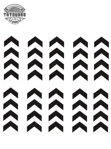 Tatouage éphémère avant bras discret