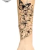tatouage ephemere avant bras femme fleur photo Tatouage éphémère avant bras femme fleur