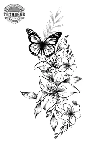 tatouage ephemere avant bras femme fleur Tatouage éphémère avant bras femme fleur