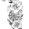 tatouage ephemere avant bras femme rose Tatouage éphémère avant bras femme rose