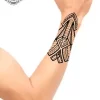 tatouage ephemere avant bras homme maori photo Tatouage éphémère avant bras homme maori