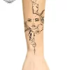 Tatouage éphémère avant bras lune
