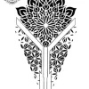 tatouage ephemere avant bras mandala Tatouage éphémère avant bras mandala