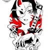 tatouage ephemere avant bras manga Tatouage éphémère avant bras manga